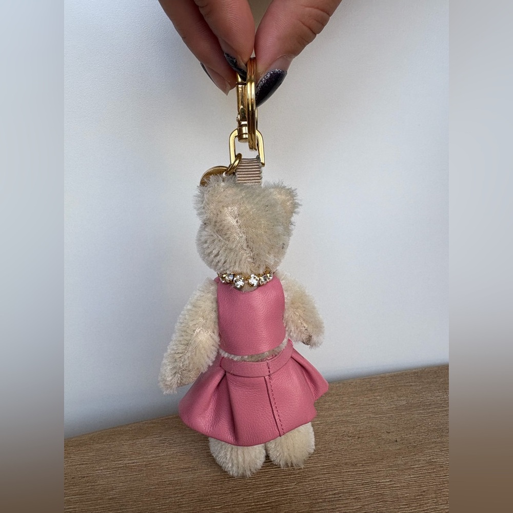 Prada Teddy Keychain Charm - Picture 3 of 12